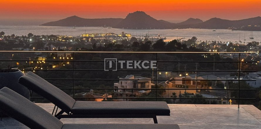 4+1 Villa  in Bodrum, Mugla, Türkei Nr. 217070