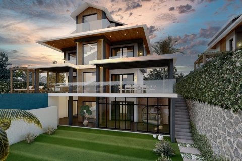 4+1 Villa  i Oludeniz, Mugla, Tyrkiet Nr. 213247 - 3