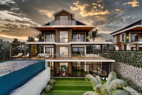 4+1 Villa  i Oludeniz, Mugla, Tyrkiet Nr. 213247 - 2