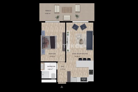 1+1 Wohnung  in Aksu, Antalya, Türkei Nr. 213271 - 29