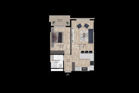 3+1 Wohnung  in Aksu, Antalya, Türkei Nr. 213273 - 30