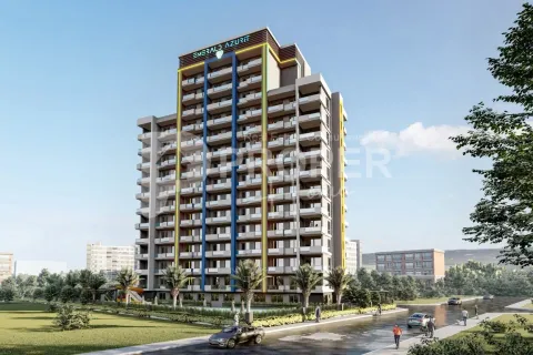 آپارتمان در  Mersin ، ترکیه 45 متر مربع.  شماره 227960 - 2