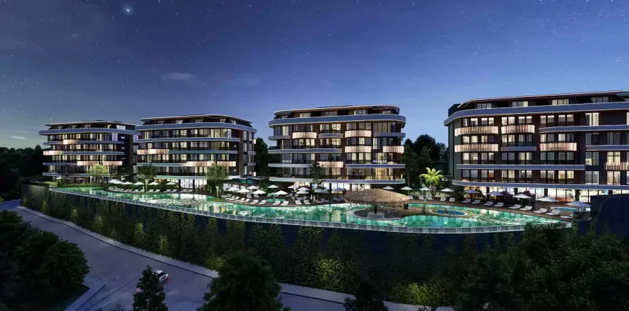1+1 Apartment  in Kestel, Antalya, Turkey No. 223042