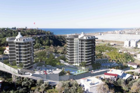 1+1 Lejlighed  i Demirtas, Alanya, Antalya, Tyrkiet Nr. 223039 - 1