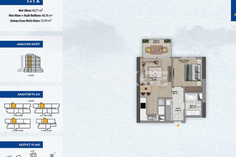 Apartment for sale  in Istanbul, Turkey, 4 bedrooms, 254m2, No. 216970 – photo 20