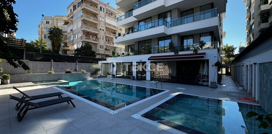1+1 Lägenhet  i Alanya, Antalya, Turkiet Nr. 44144