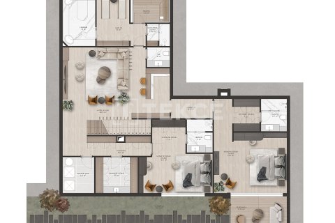 6+2 Villa  i Bodrum, Mugla, Tyrkiet Nr. 212312 - 27