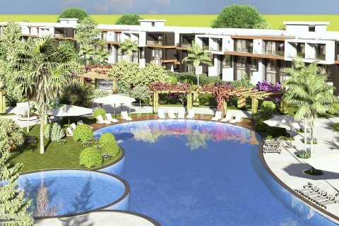 آپارتمان در  Iskele ، ترکیه 1 خوابه ، 96 متر مربع.  شماره 213305 - 1