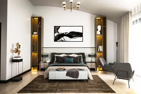 آپارتمان در  Alanya ، ترکیه 3 خوابه ، 291 متر مربع.  شماره 223943 - 8