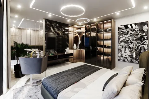 Daire  1+1  Alanya, Antalya, Türkiye №223945 - 11