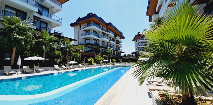 1+1 Lägenhet  i Oba, Antalya, Turkiet Nr. 219292