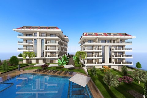 3+1 Penthäuser  in Alanya, Antalya, Türkei Nr. 224384