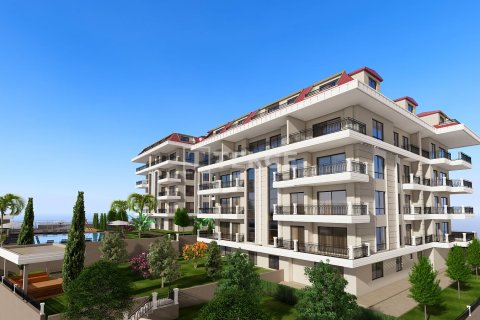 3+1 Penthäuser  in Alanya, Antalya, Türkei Nr. 224384 - 13