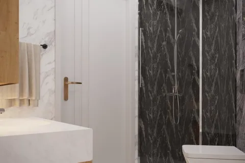 Продажа квартиры  в Аланье, Анталье, Турция 1+1, 74м2, №223710 – фото 3