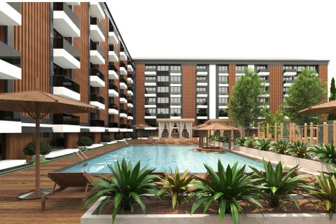 1+0 Lejlighed  i Antalya, Tyrkiet Nr. 215527 - 1