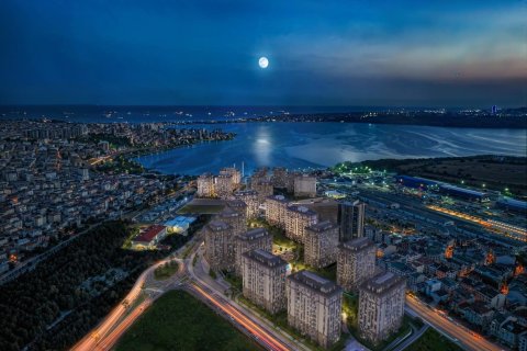 آپارتمان در Küçükçekmece،  Istanbul ، ترکیه 1 خوابه ، 66 متر مربع.  شماره 229583