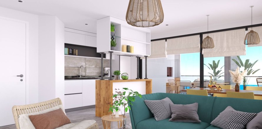 Квартира в Aphrodite Wellness 1-х ком., Газиверен, Гюзельюрт, Северный Кипр №213500