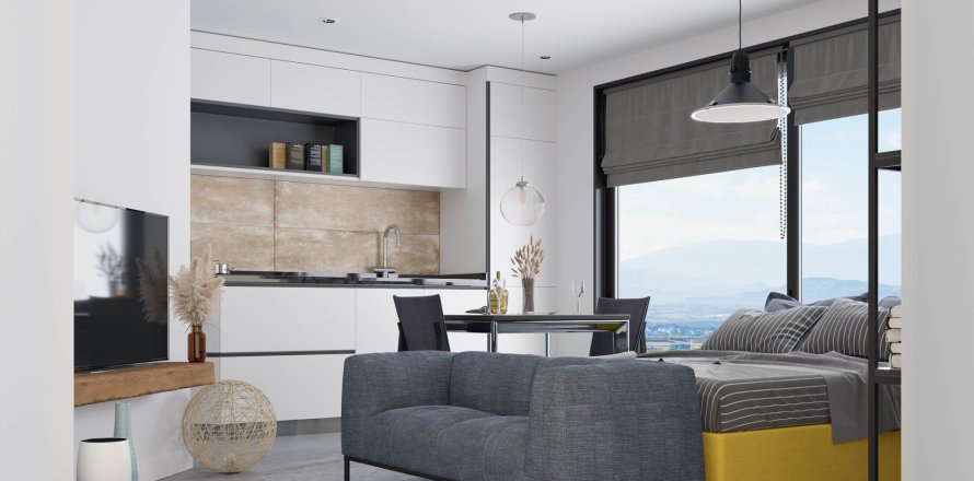 1+0 Wohnung in Aphrodite Wellness, Gaziveren, Guzelyurt,  Nr. 213499