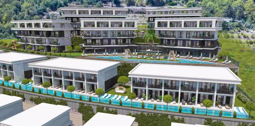 Квартира  2+1 в Каргыджаке, Аланья, Анталья, Турция №223025