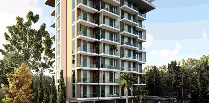 1+1 Lägenhet  i Mahmutlar, Antalya, Turkiet Nr. 223026