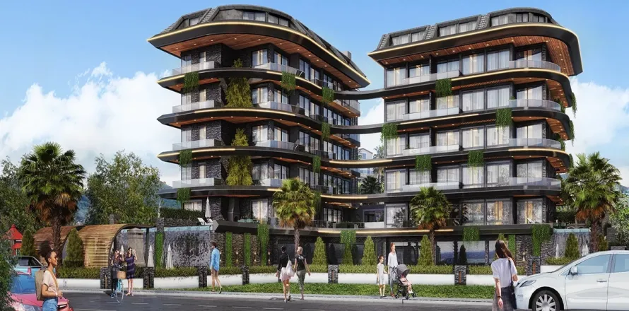 1+1 Apartment  in Alanya, Antalya, Turkey No. 223551