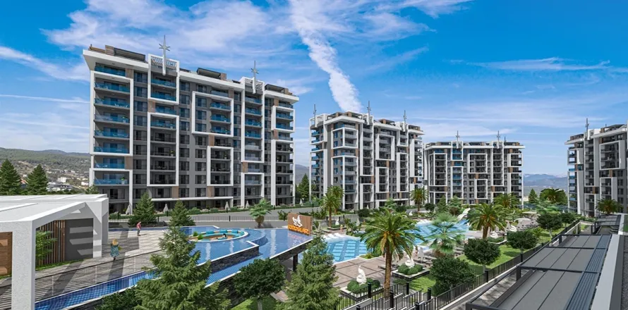 1+1 Apartment  in Alanya, Antalya, Turkey No. 223557