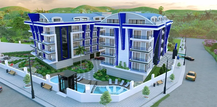 1+1 Apartment  in Alanya, Antalya, Turkey No. 223555