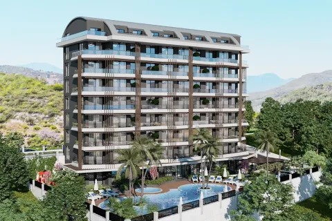 Apartment for sale  in Alanya, Antalya, Turkey, 1 bedroom, 56m2, No. 223552 – photo 1