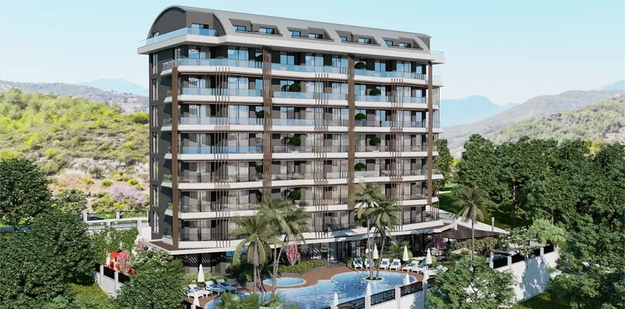 1+1 Apartment  in Alanya, Antalya, Turkey No. 223552