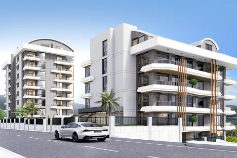 1+1 Leilighet  i Alanya, Antalya, Tyrkia Nr. 223553 - 1