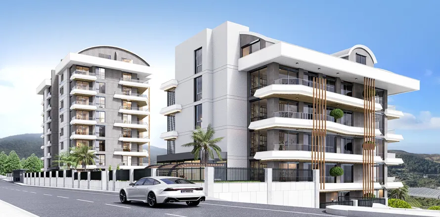 1+1 Leilighet  i Alanya, Antalya, Tyrkia Nr. 223553