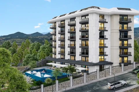 Apartment for sale  in Alanya, Antalya, Turkey, 1 bedroom, 166m2, No. 223556 – photo 1