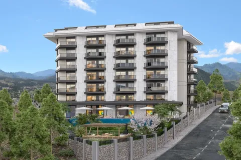 Apartment for sale  in Alanya, Antalya, Turkey, 1 bedroom, 166m2, No. 223556 – photo 2