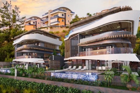 Продажа виллы  в Каргыджаке, Аланье, Анталье, Турция 5+1, 626м2, №213151 – фото 2