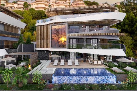 Продажа виллы  в Каргыджаке, Аланье, Анталье, Турция 5+1, 626м2, №213151 – фото 4