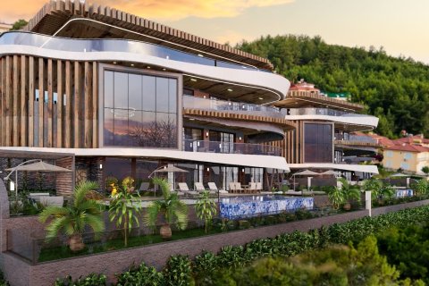 Продажа виллы  в Каргыджаке, Аланье, Анталье, Турция 5+1, 626м2, №213151 – фото 3