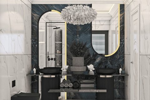 Продажа виллы  в Каргыджаке, Аланье, Анталье, Турция 5+1, 626м2, №213151 – фото 30