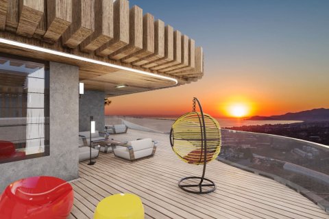 Продажа виллы  в Каргыджаке, Аланье, Анталье, Турция 5+1, 626м2, №213151 – фото 27