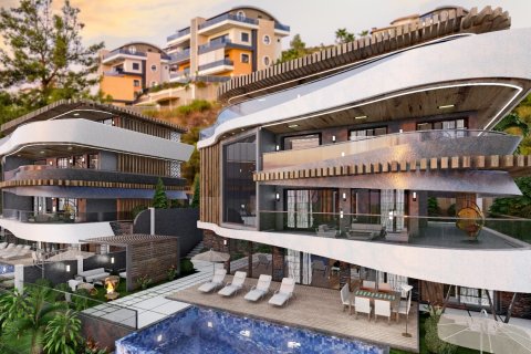 Продажа виллы  в Каргыджаке, Аланье, Анталье, Турция 5+1, 626м2, №213151 – фото 6