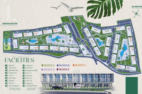 3+1 Leilighet  i Iskele,  Nr. 212595 - 20