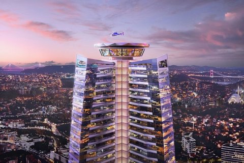 Продажа квартиры  в Сарыере, Стамбуле, Турция 1+1, 101м2, №212599 – фото 11