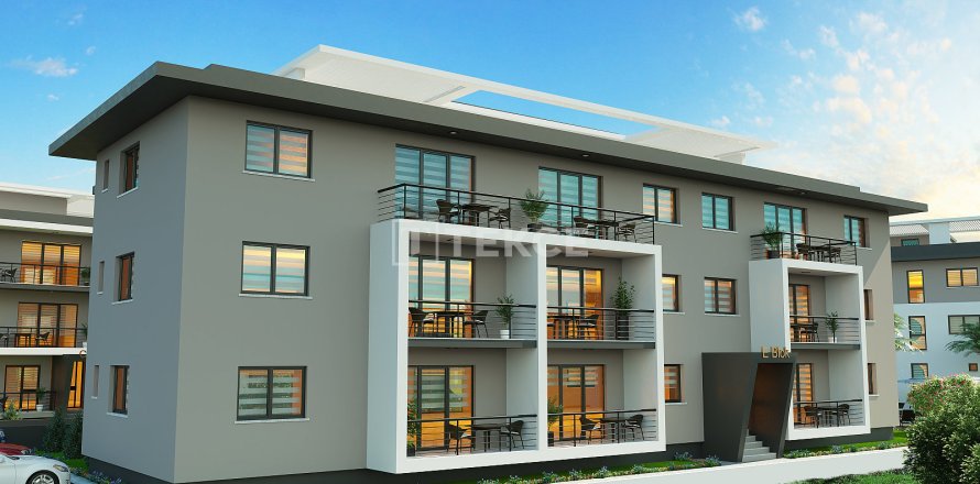 پنت هاس در  Girne ، ترکیه 2 خوابه ، 92 متر مربع.  شماره 212594