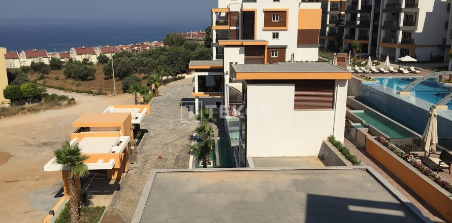 6+1 Takleilighet i Kusadasi, Aydin, Tyrkia Nr. 228549
