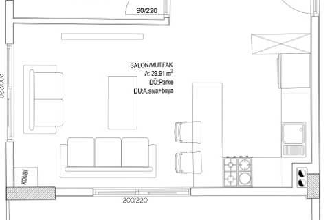 Wohnung  in Mugla, Türkei Nr. 224257 - 4