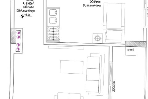 Wohnung  in Mugla, Türkei Nr. 224255 - 4