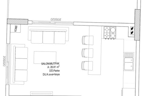 Wohnung  in Mugla, Türkei Nr. 224256 - 4