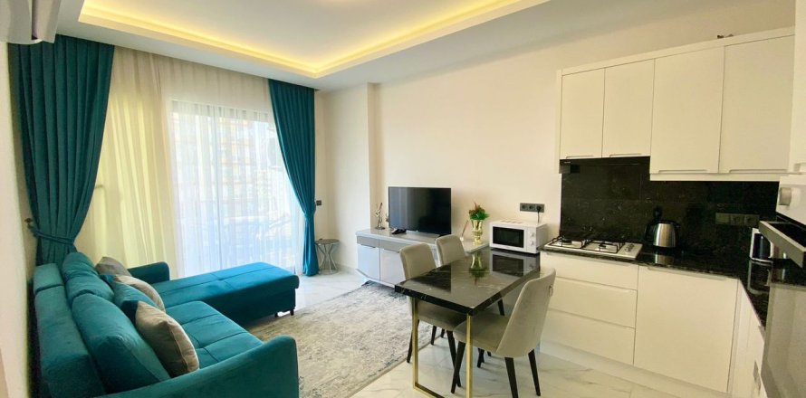 آپارتمان در  Alanya ، ترکیه 1 خوابه ، 50 متر مربع.  شماره 217582