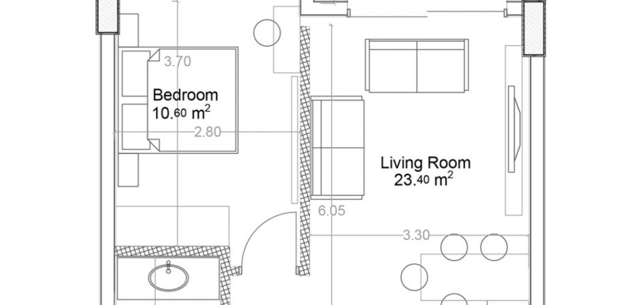 1+1 Lägenhet i Yekta Green Life Gazipasa Residence, Gazipasa, Antalya, Turkiet Nr. 237767