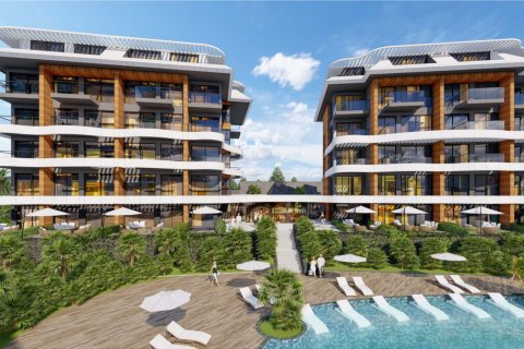 1+1 Wohnung in Alanya, Antalya, Türkei Nr. 216522 - 12