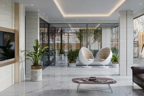 آپارتمان در  Alanya ، ترکیه 1 خوابه ، 57 متر مربع.  شماره 223684 - 22